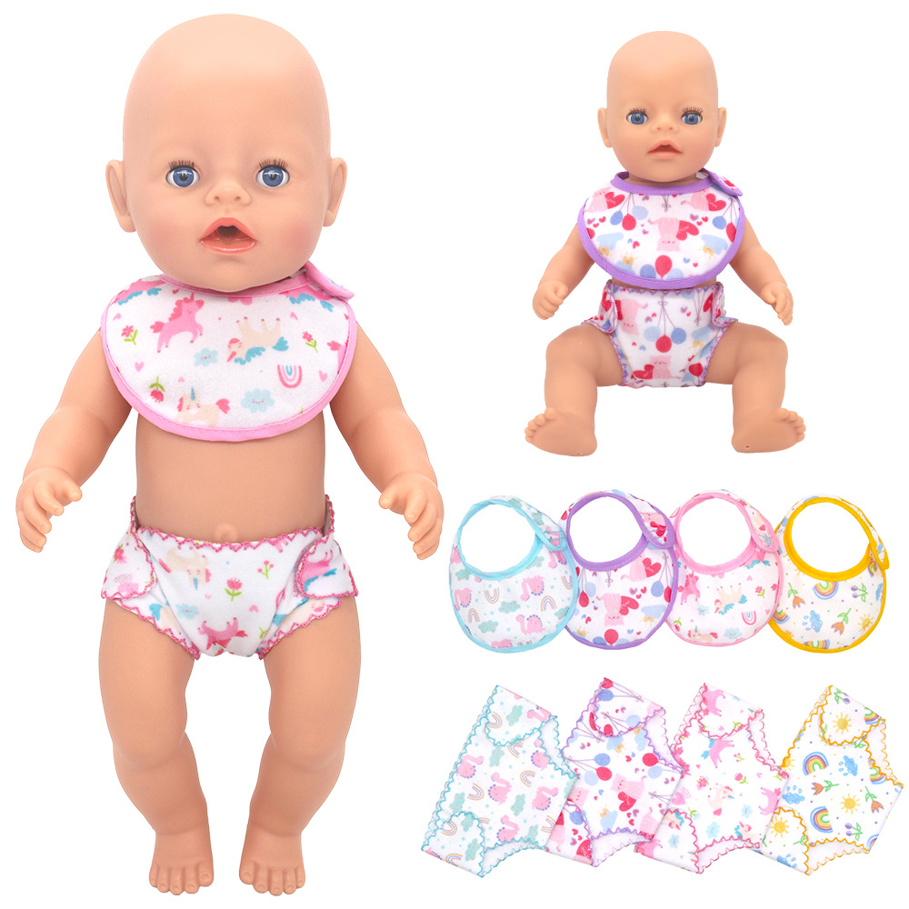 Baby Products Combo - 14-18 Inch Newborn Baby Doll Underwear