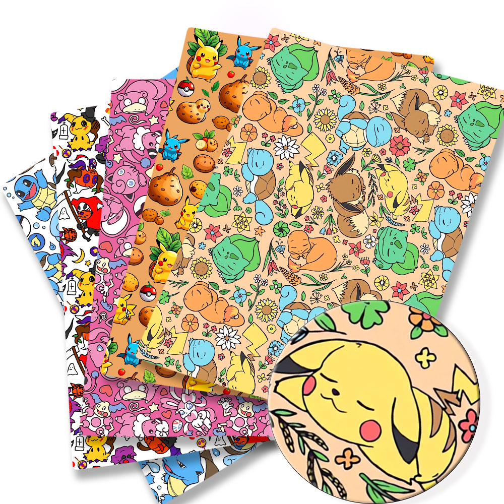 Baby Products For 1 Year Old - Pokemon Cartoon Fabric140*50cm Handmade Sewing Patchwork