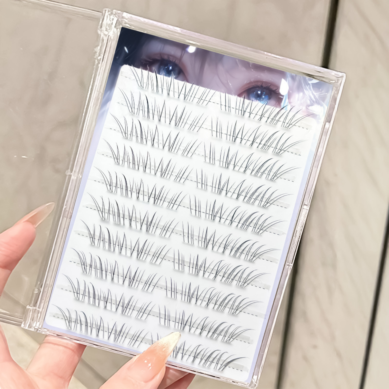 Korean Style False Eyelashes B - огляд і ціна Baby Products Combo