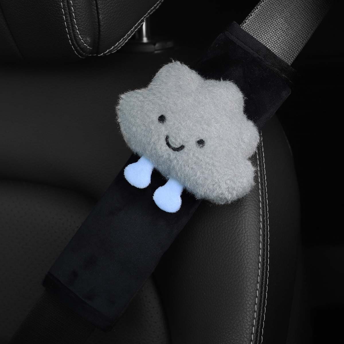 Cloud-Shaped Plush Car Shoulde - огляд і ціна Infant Car Seat Cover