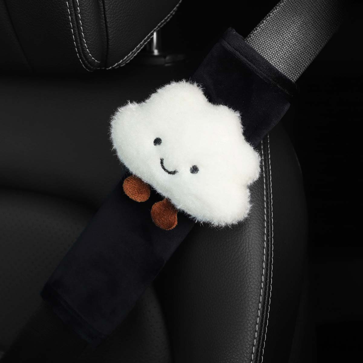 Cloud-Shaped Plush Car Shoulde - огляд і ціна Infant Car Seat Cover