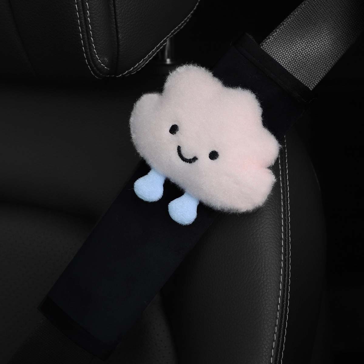 Cloud-Shaped Plush Car Shoulde - огляд і ціна Infant Car Seat Cover