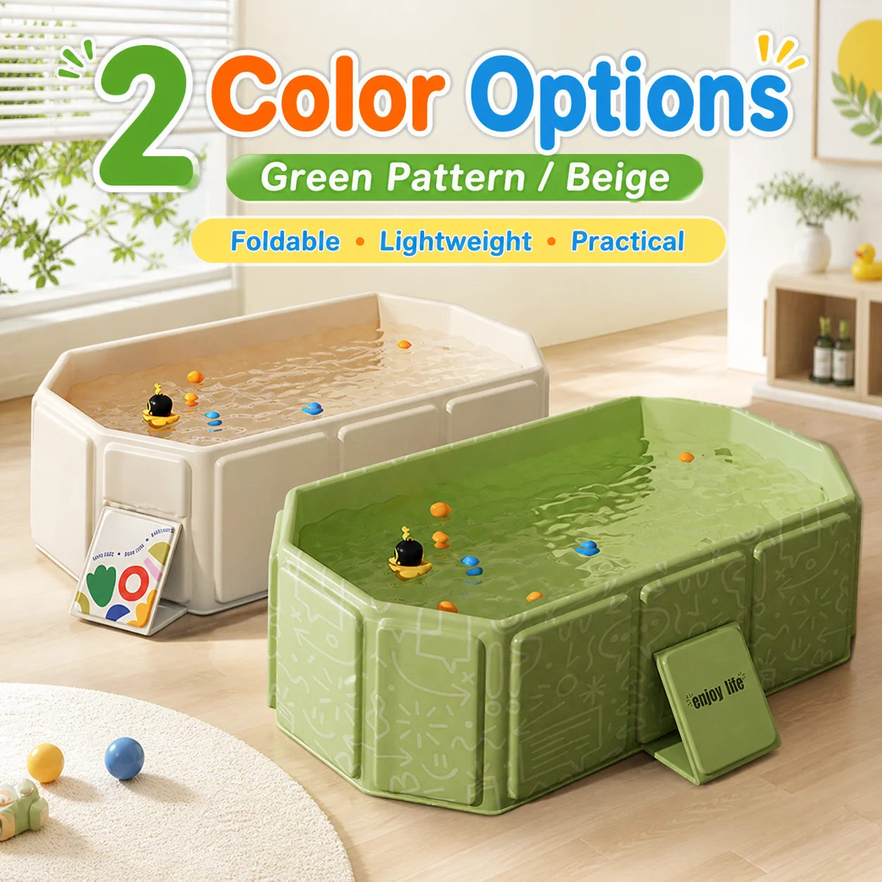 Foldable Baby Bathtub Portable - огляд і ціна Baby Bath Tub Foldable