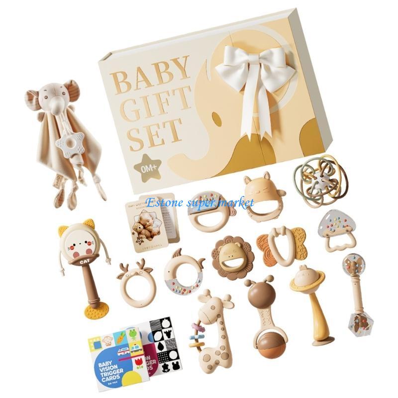 090B Newborns Infant Gift Set  - огляд і ціна Baby Rattle Toy Set