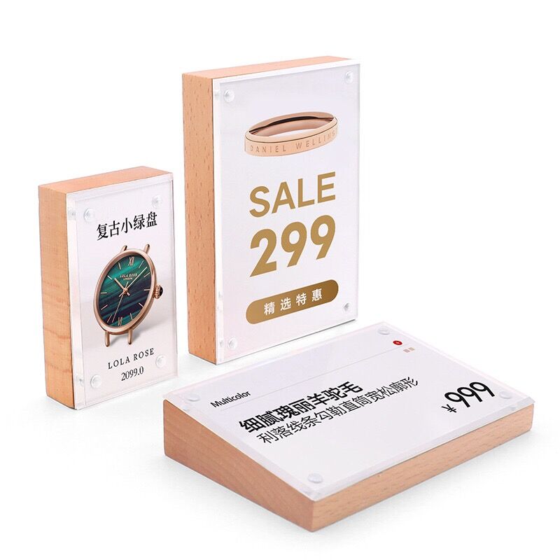 88x54mm Tabletop Acrylic Sign  - огляд і ціна Baby Products Prices