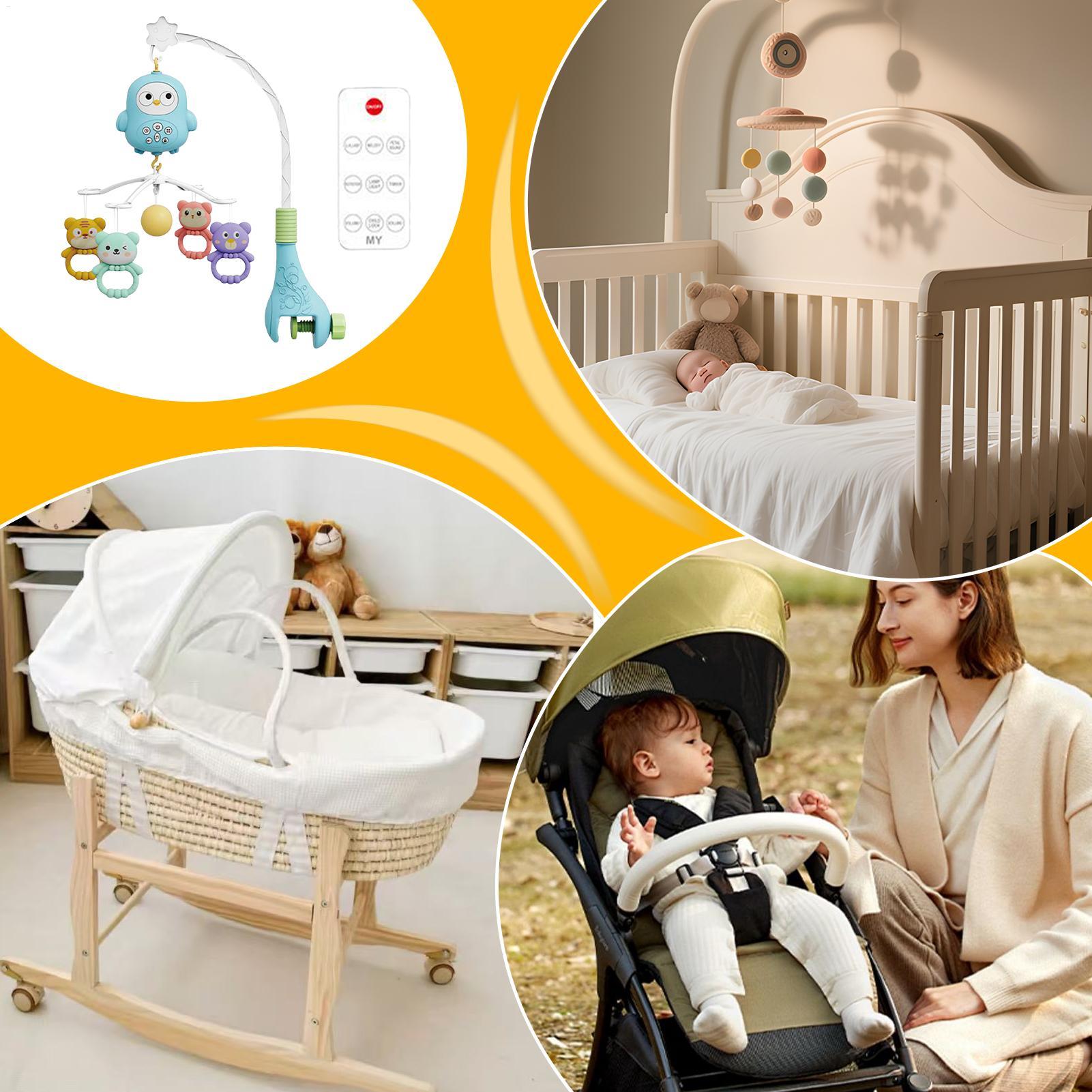 Mobile for Crib Musical Baby C - огляд і ціна Baby Rattle Toy Set